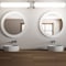 Luxrite 48 Inch LED Vanity Light Brushed Nickel 5CCT 2700K-5000K 38W 3000LM Dimmable Over Mirror Vanity Bar LR32174-1PK - alternate 3